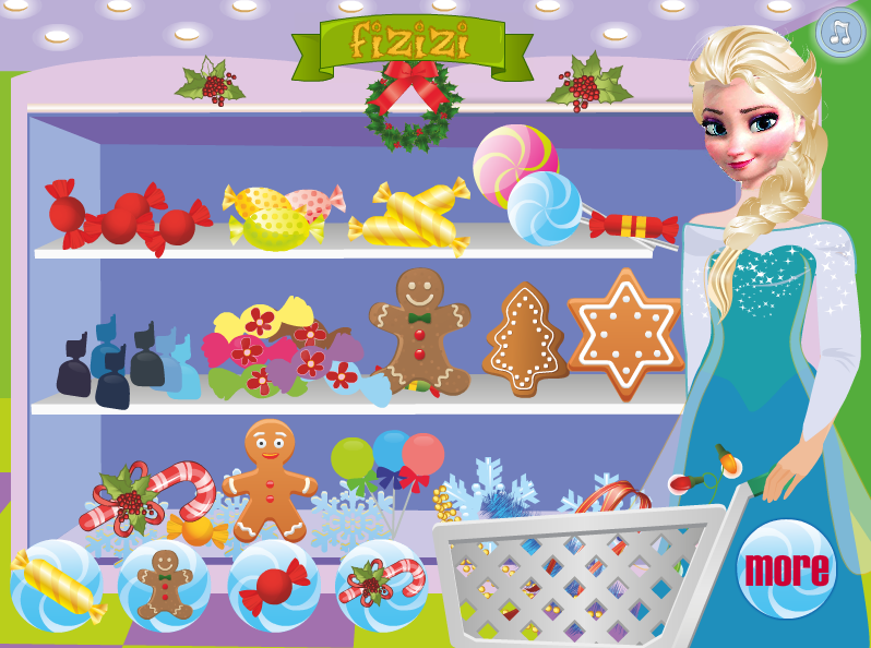 Elsa Christmas Shopping