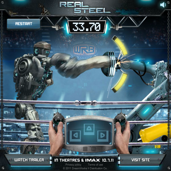 Real Steel: Robo-Sparring Training Arena