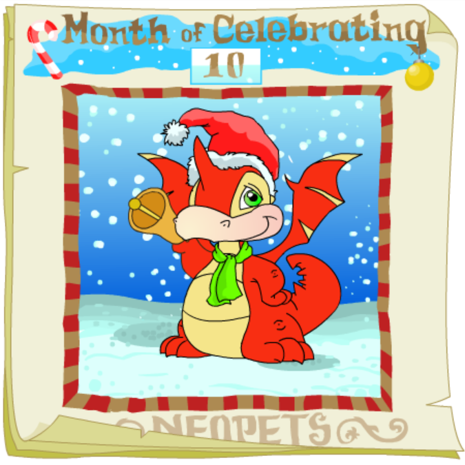 Neopets Advent Calendar 2001: Day 10