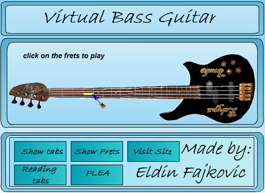 Virtual Bass Guitar