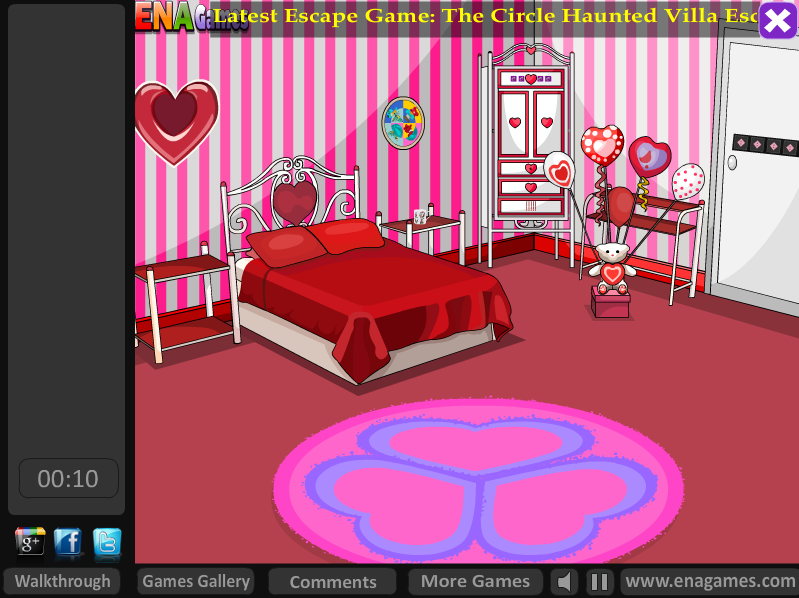 Valentines Bed Room Escape