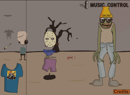 Salad Fingers Dressup!
