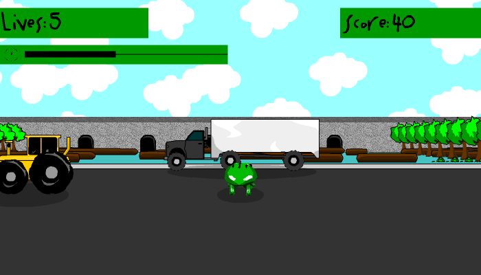 3D Frogger