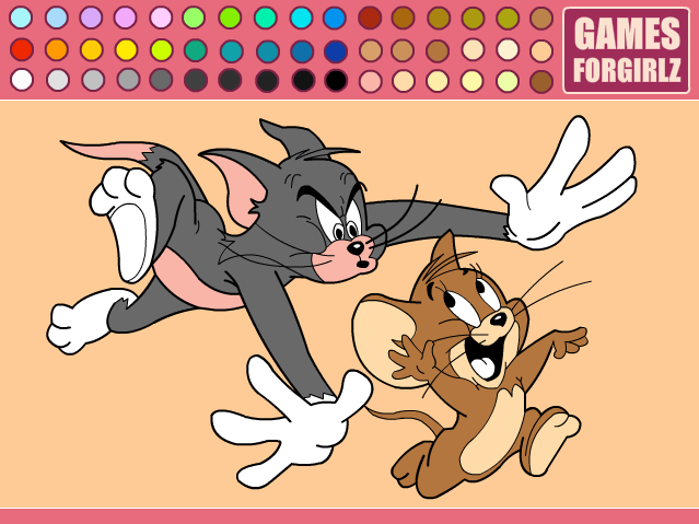 Color Tom and Jerry