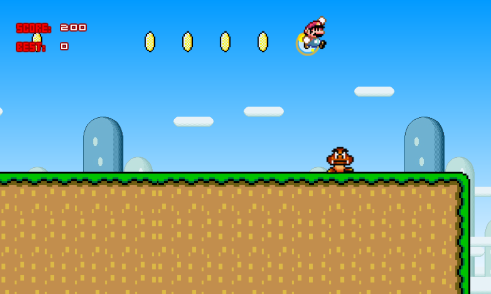 Mario Stomping Frenzy