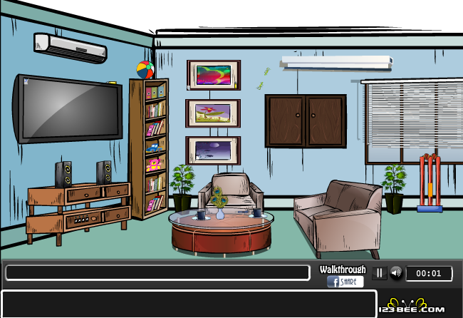 Modern Living Room Escape