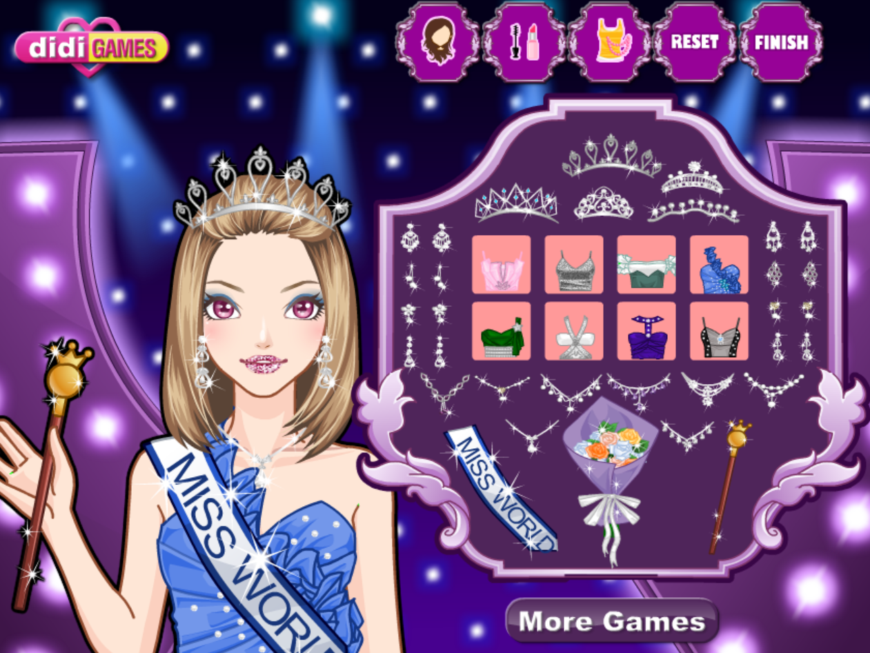 Miss World Make Up Game