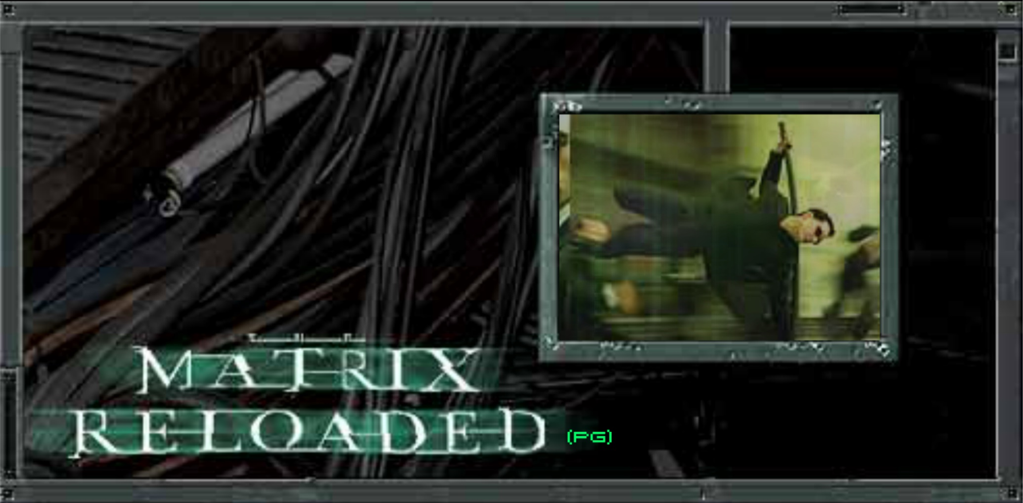 Golden Village: The Matrix Reloaded Banner Ad (Singapore)