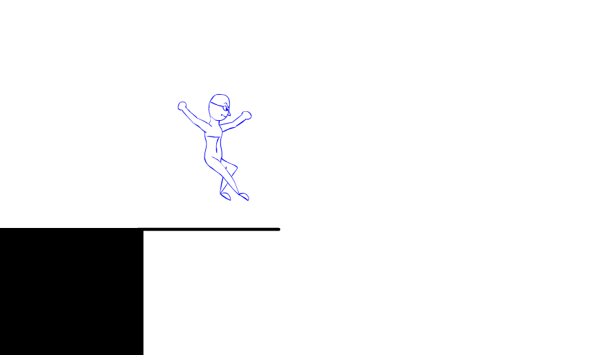 Diving Board Jump Test Animation