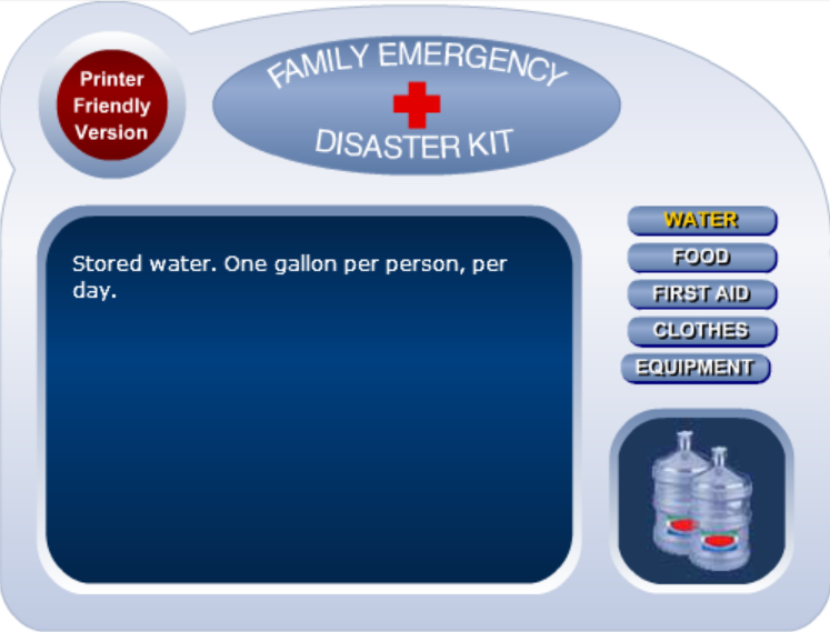 When disaster strikes!