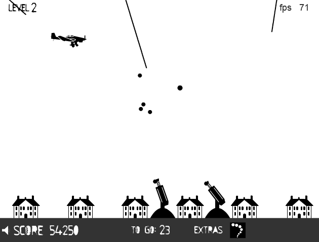 Flying String Defense