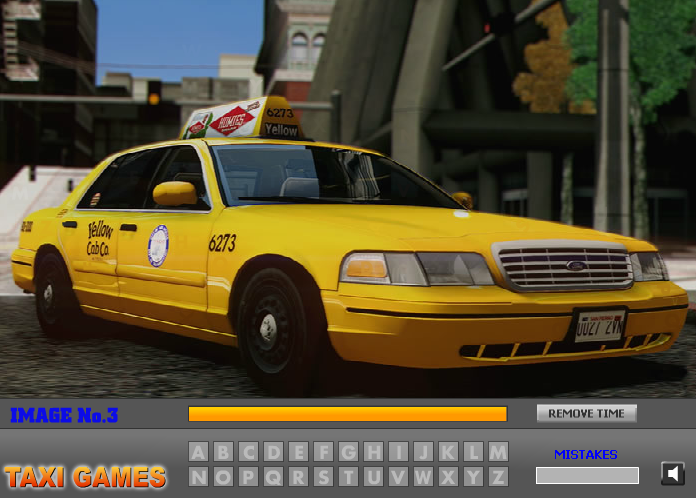 GTA Taxi Hidden Letters