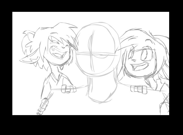 Animation Sketch- Angie and Jack