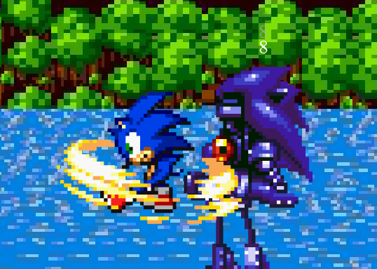 Sonic RPG Style Battle