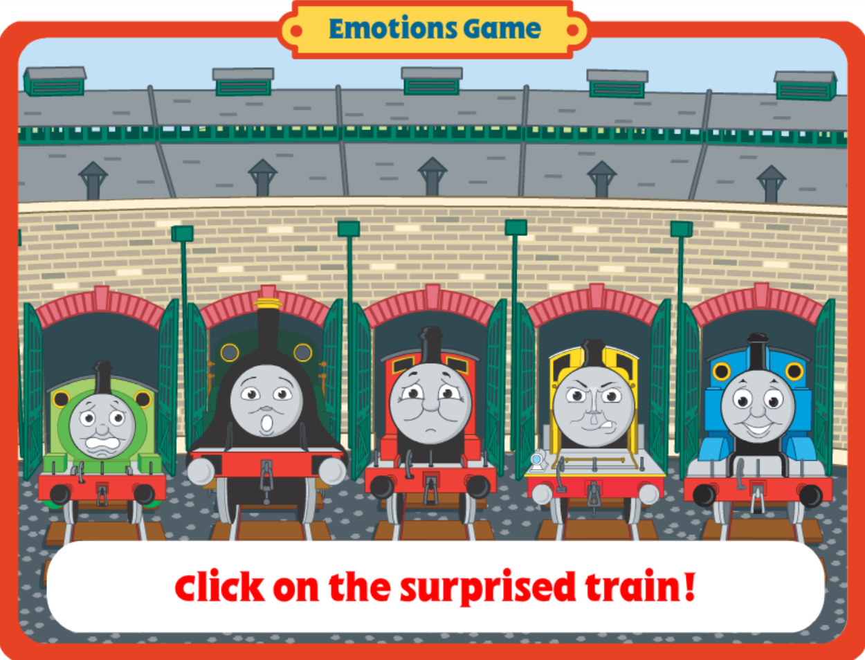 Thomas & Friends Emotions Game