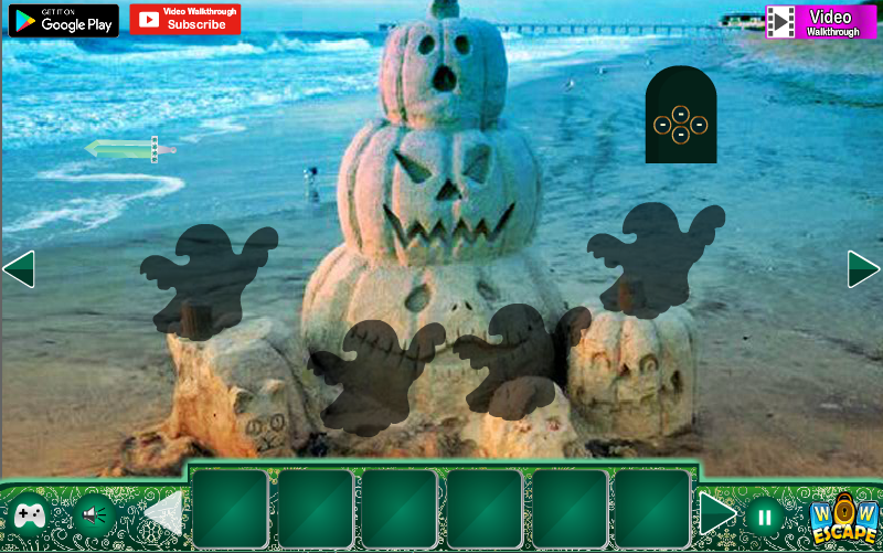 Halloween Dracula Beach Escape