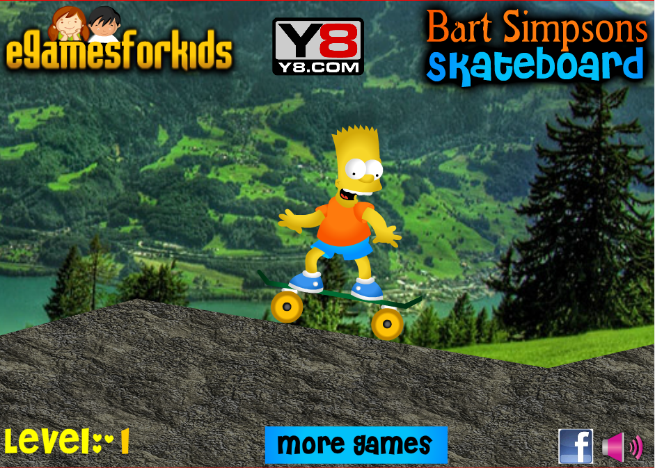 Bart Simpsons Skateboard