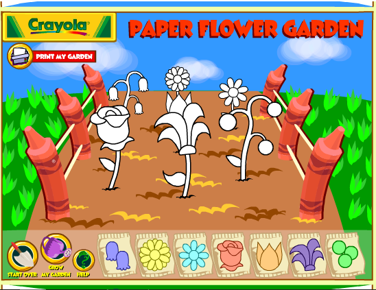 Paper Flower Garden