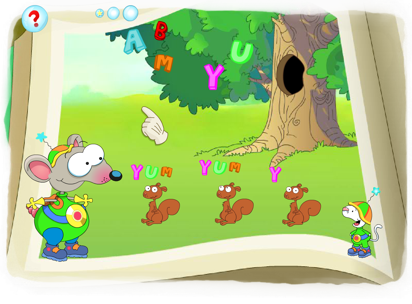 Toopy and Binoo: The 3 Squirrels Game