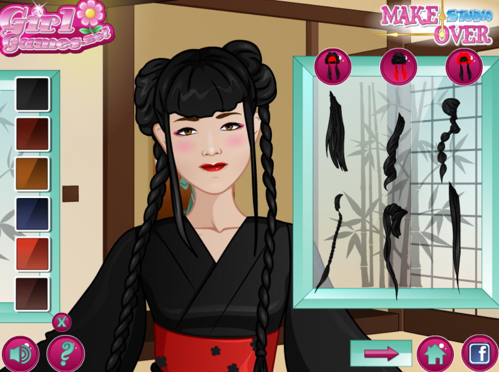 Makeover Studio: Geisha Girl
