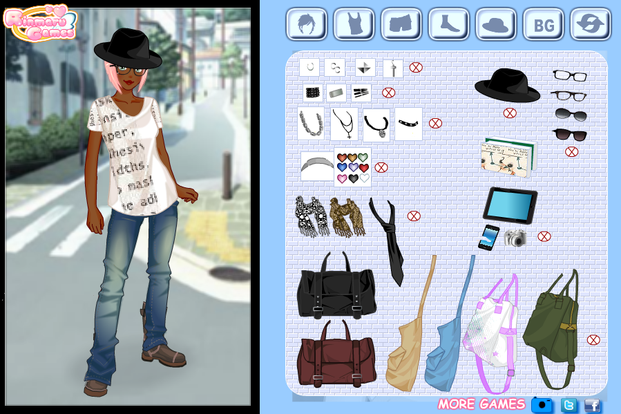 Tomboy Dress Up Game
