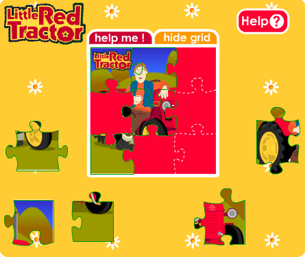 Little Red Tractor: Jigsaw Puzzles