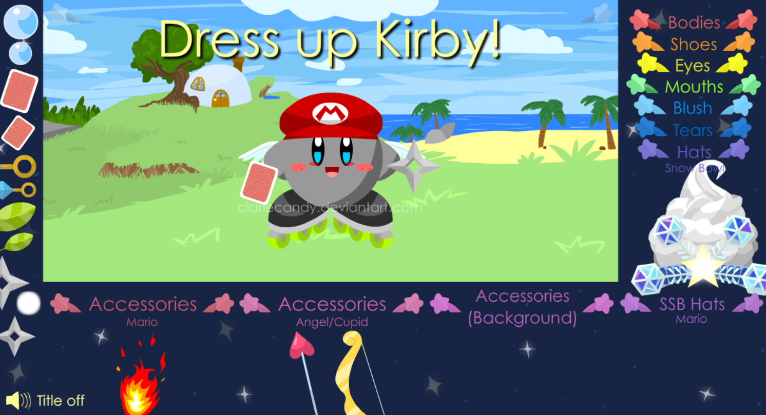 Dress Up Kirby V.2~!