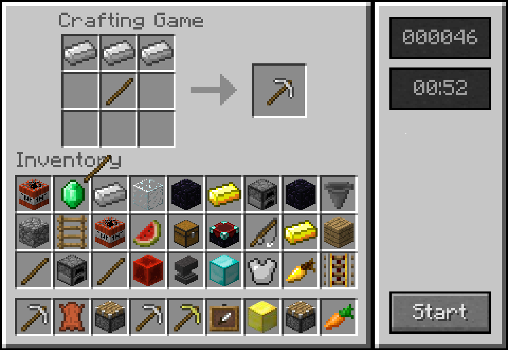 Crafting Game