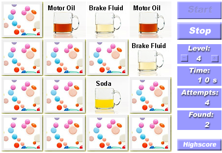 Pills vs Candy Memory Game