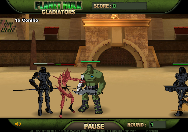 Planet Hulk Gladiators