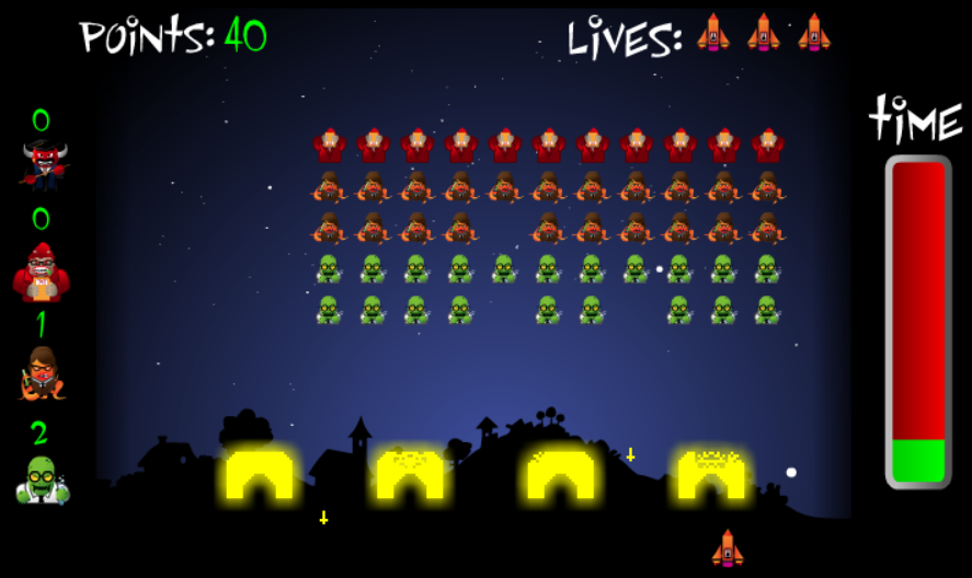 Teacher Invaders: Treble and Bass Note Names