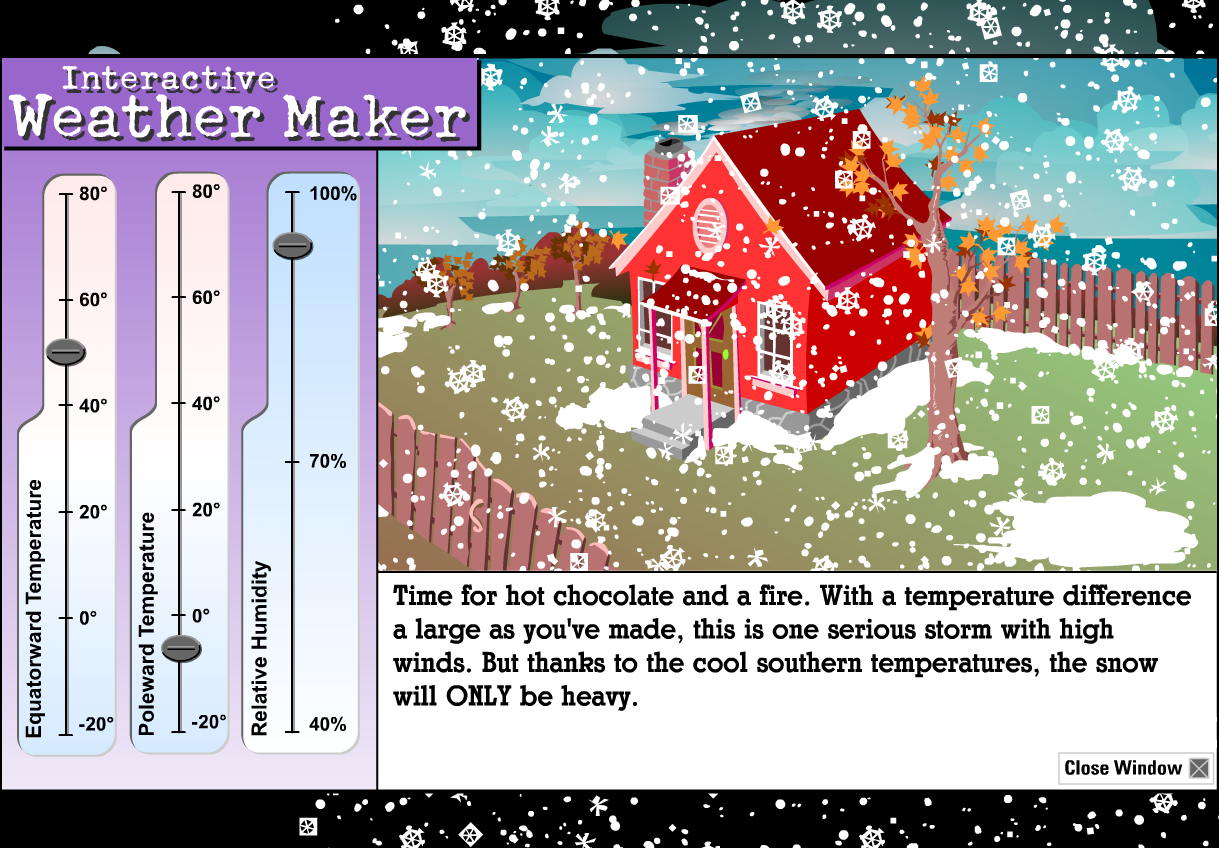 Interactive Weather Maker