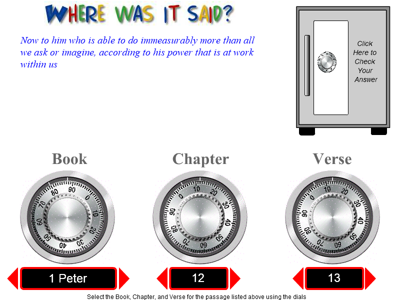 Where Was It Said?: New Testament Verses