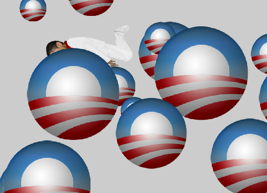 Falling Obama