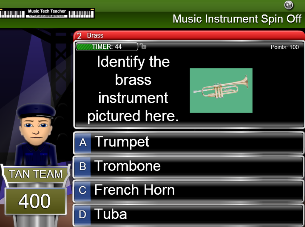 Instrument Spin Off Quiz