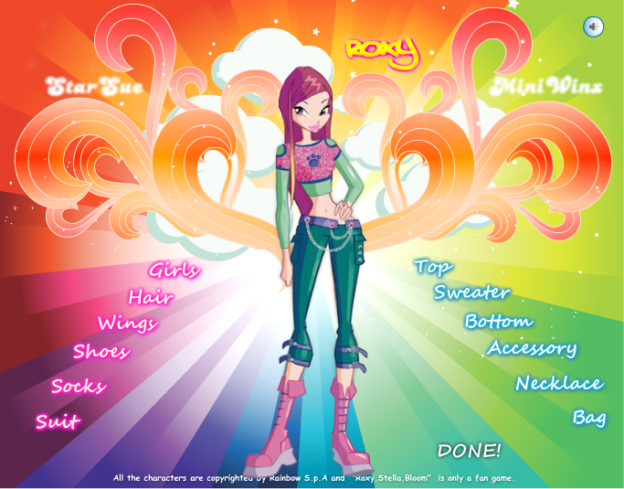 Winx Club Roxy - Stella - Bloom