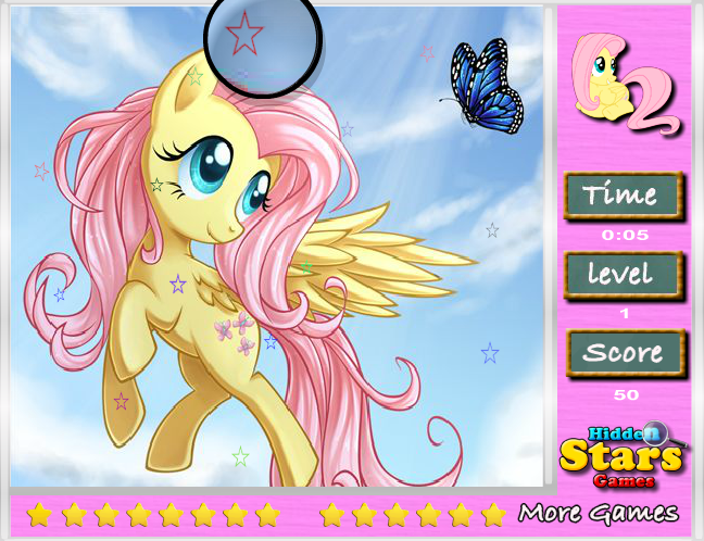 Fluttershy Hidden Stars