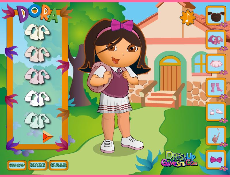 Dora at School Dress Up