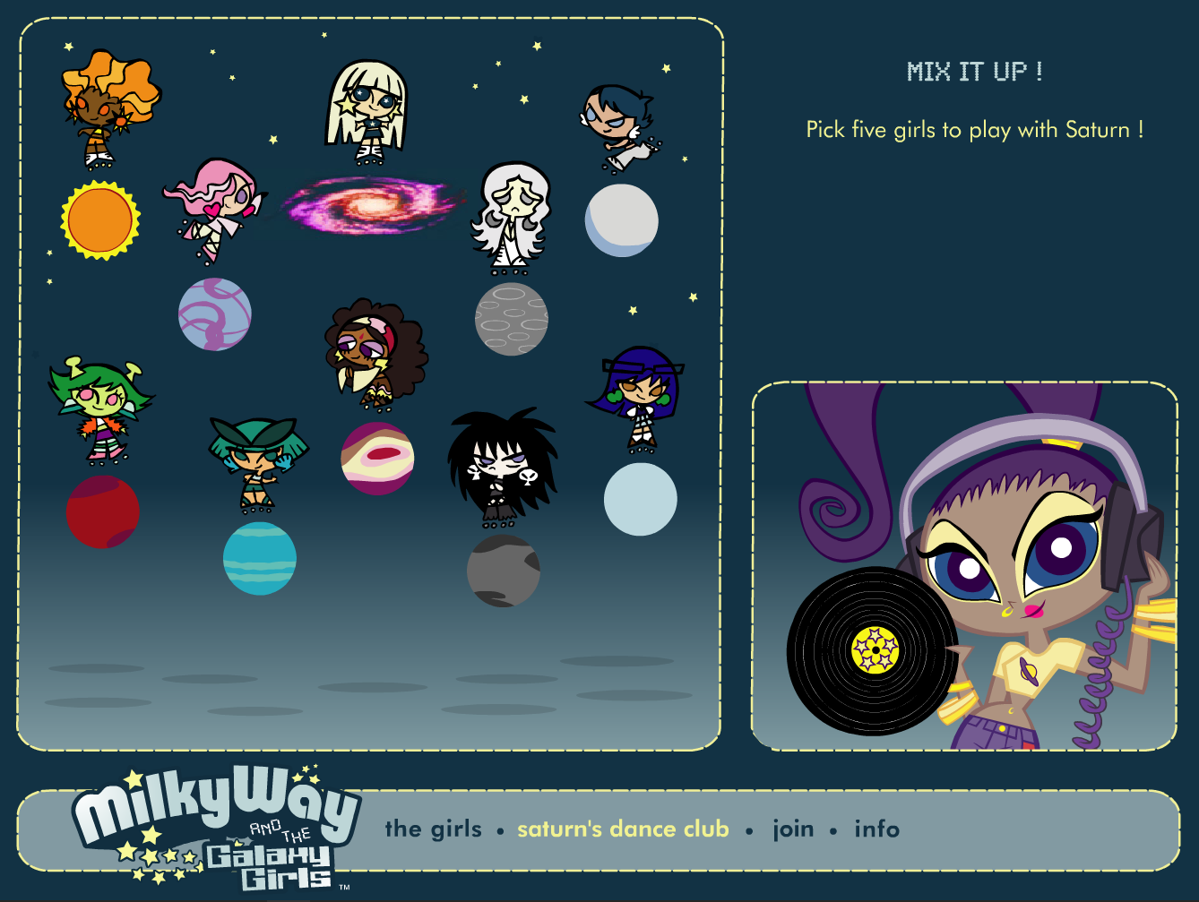 MilkyWay and the Galaxy Girls