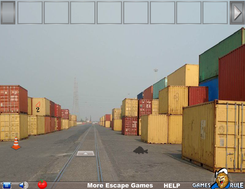 Abandoned Shipping Fort Escape