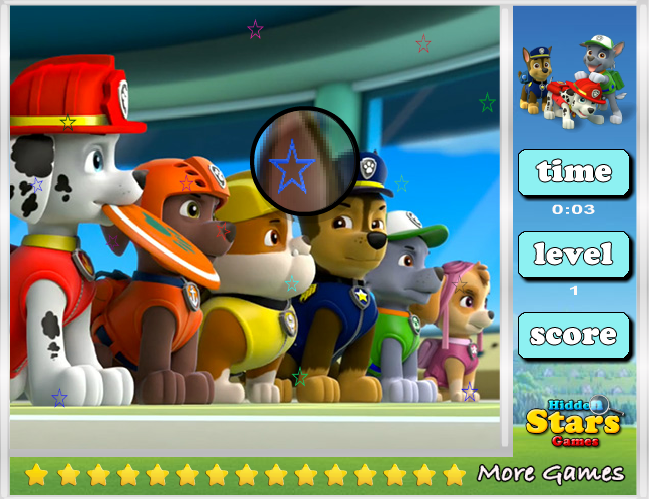 PAW Patrol Hidden Stars