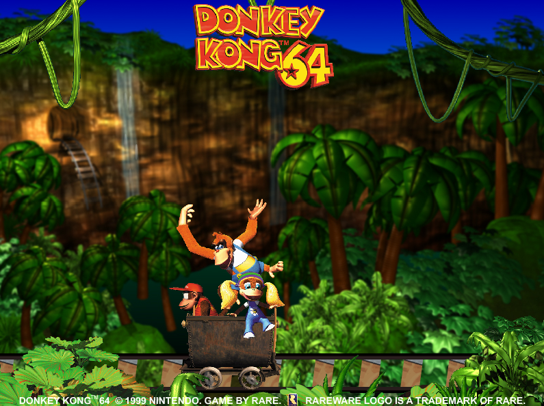 Donkey Kong 64 Screensaver