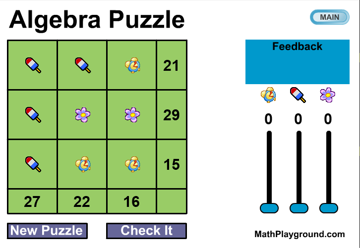 Algebra Puzzle