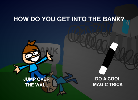 NoCaps Robs A Bank