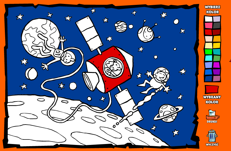 Wesołe kolorowanki (Kosmos)