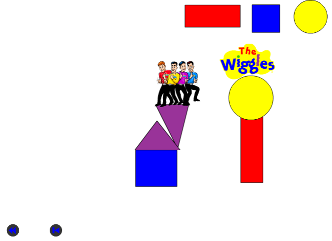 The Wiggles Drag & Drop Shapes