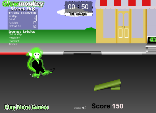 Glowmonkey Street Sk8