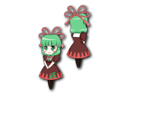 東方手書き【ひながころがるだけ】