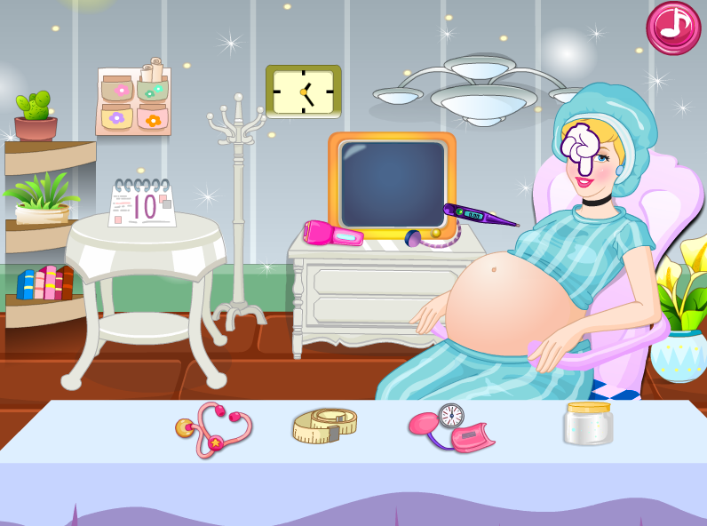 Cinderella Pregnant Check Up