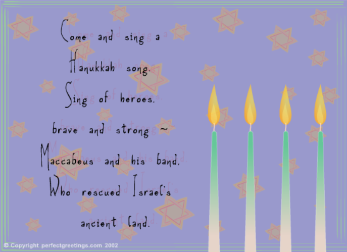 Song of Hanukkah